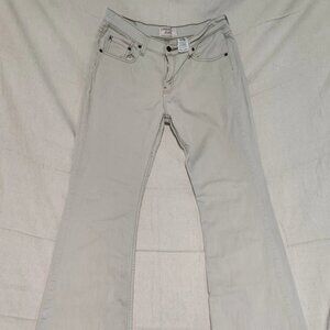 Levi Strauss Signature Stretch Bootcut Jeans Women's Size 10 Long Tan